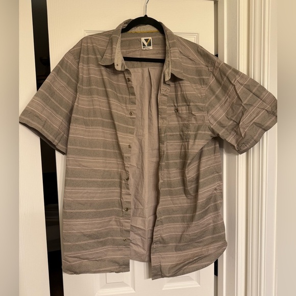 Voyager Men's Short Sleeve Woven Shirt Size 2xl - Picture 1 of 5
